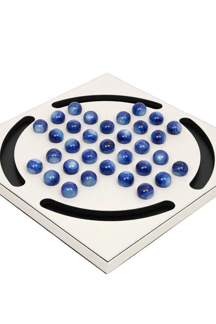 Pinetti Peg Solitaire With Blue Pawns Pinetti