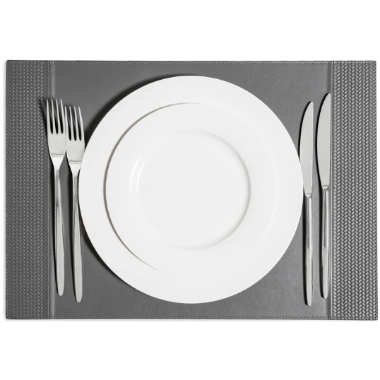 Rectangular Placemat With Side Bands