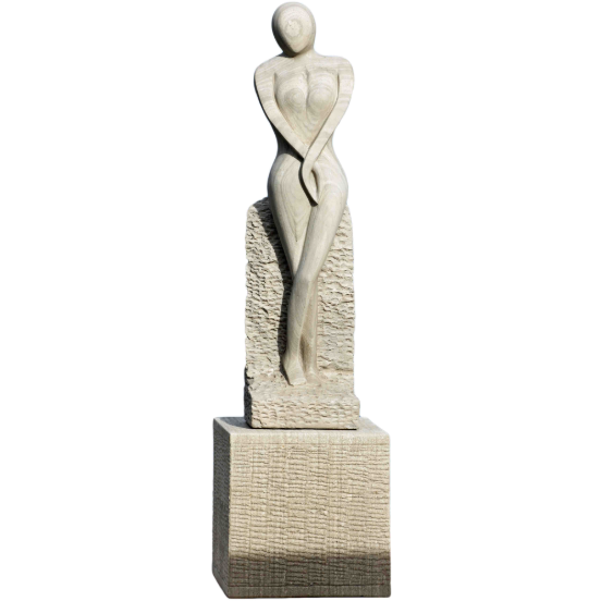 Serine Lady Sculpture