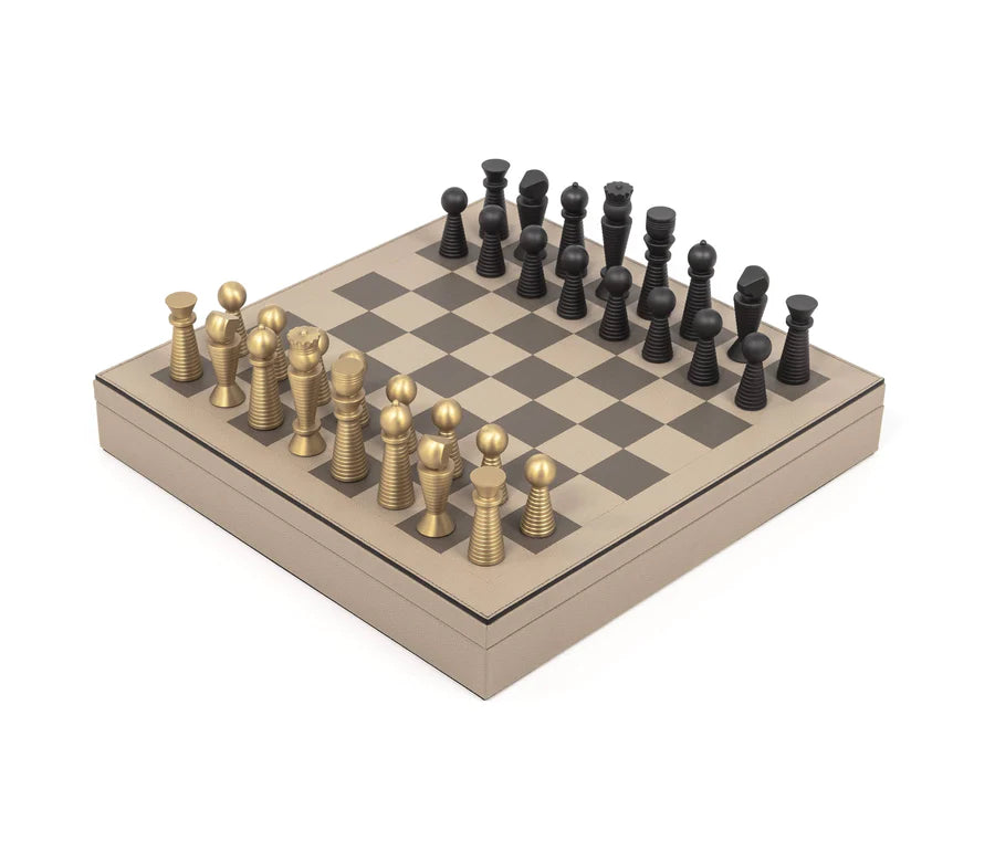 Pinetti Chess & Checkers Game Board