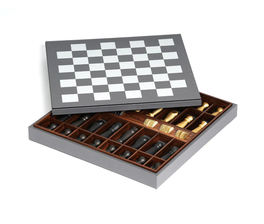 Pinetti Chess & Checkers Game Board