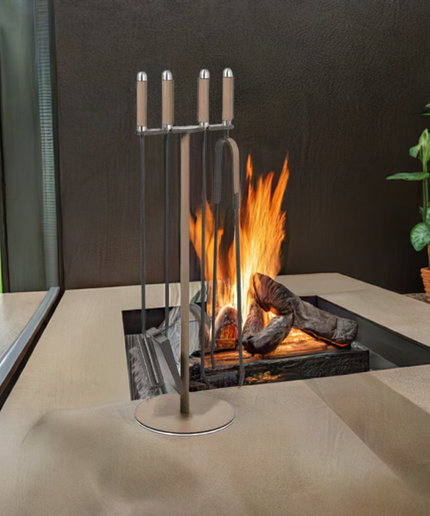 Pinetti Fireplace Set