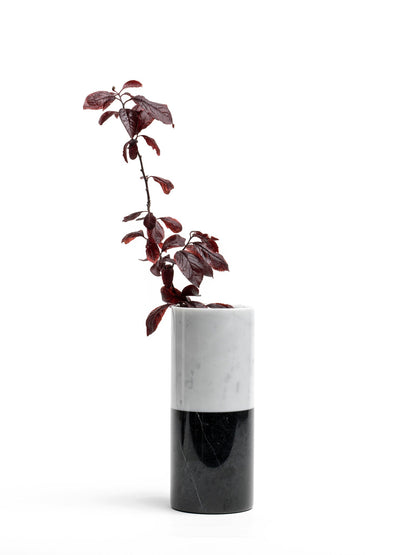 Fiammettav Cylindrical Two-Tone Vase