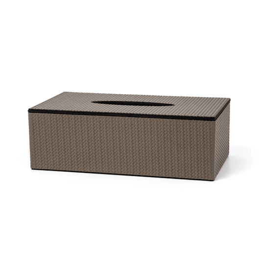 Rectangular Tissue Box With Magnetic Lid